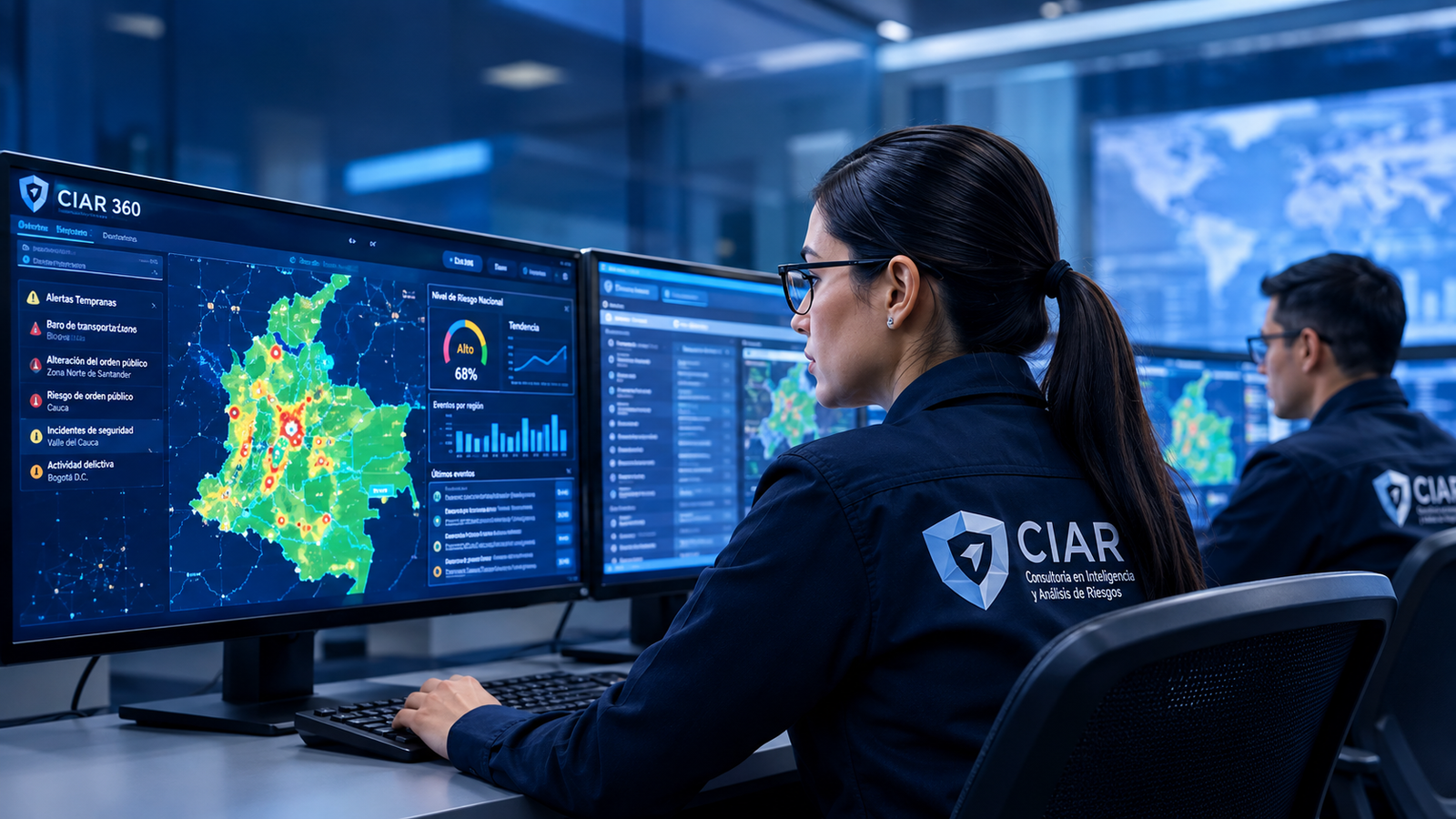 Equipo CIAR trabajando